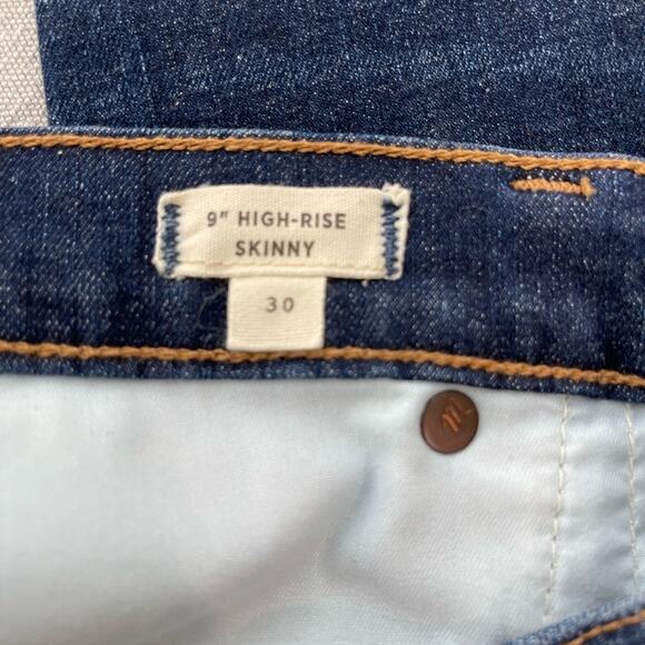 New ~ MADEWELL ~ High-Rise ~Destructed-Hem Edition. ~s z 30 - Picture 6 of 8